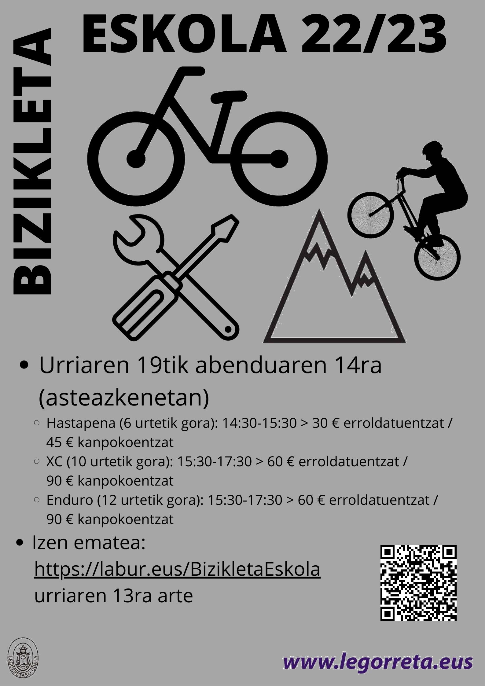Bizikleta eskola 2223