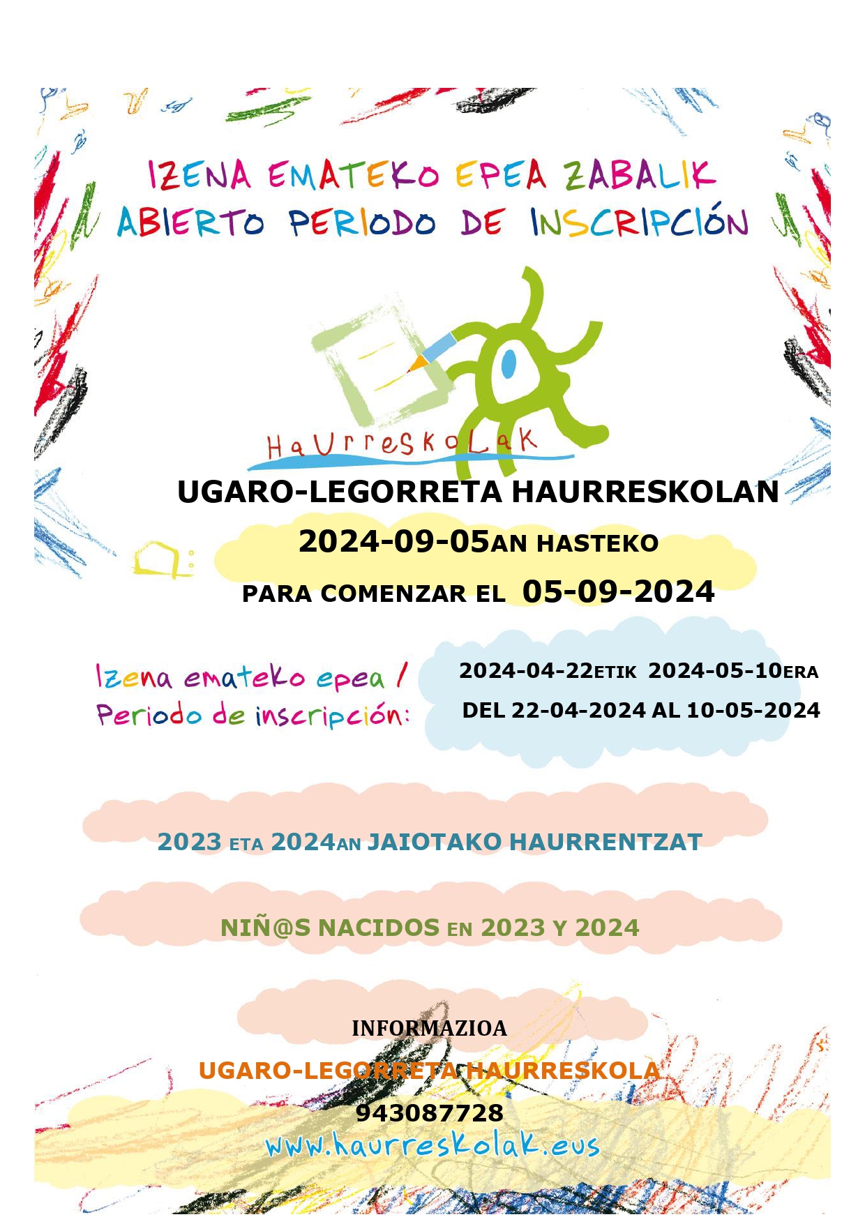 Haurreskola 2024 2025