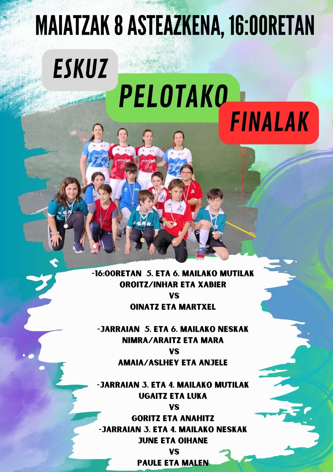 Pilota finalak 2024
