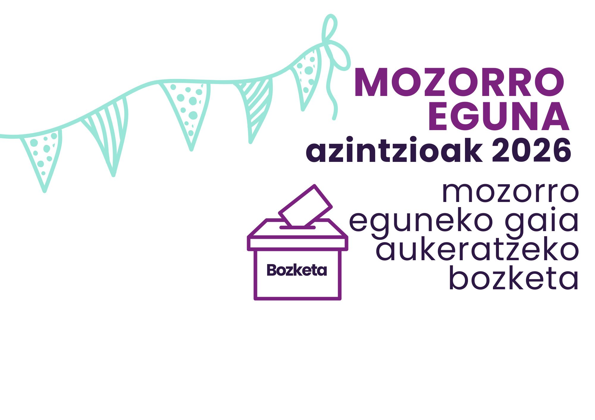 Aukeratu Legorretako Azintzio jaietako mozorro egunerako gaia!