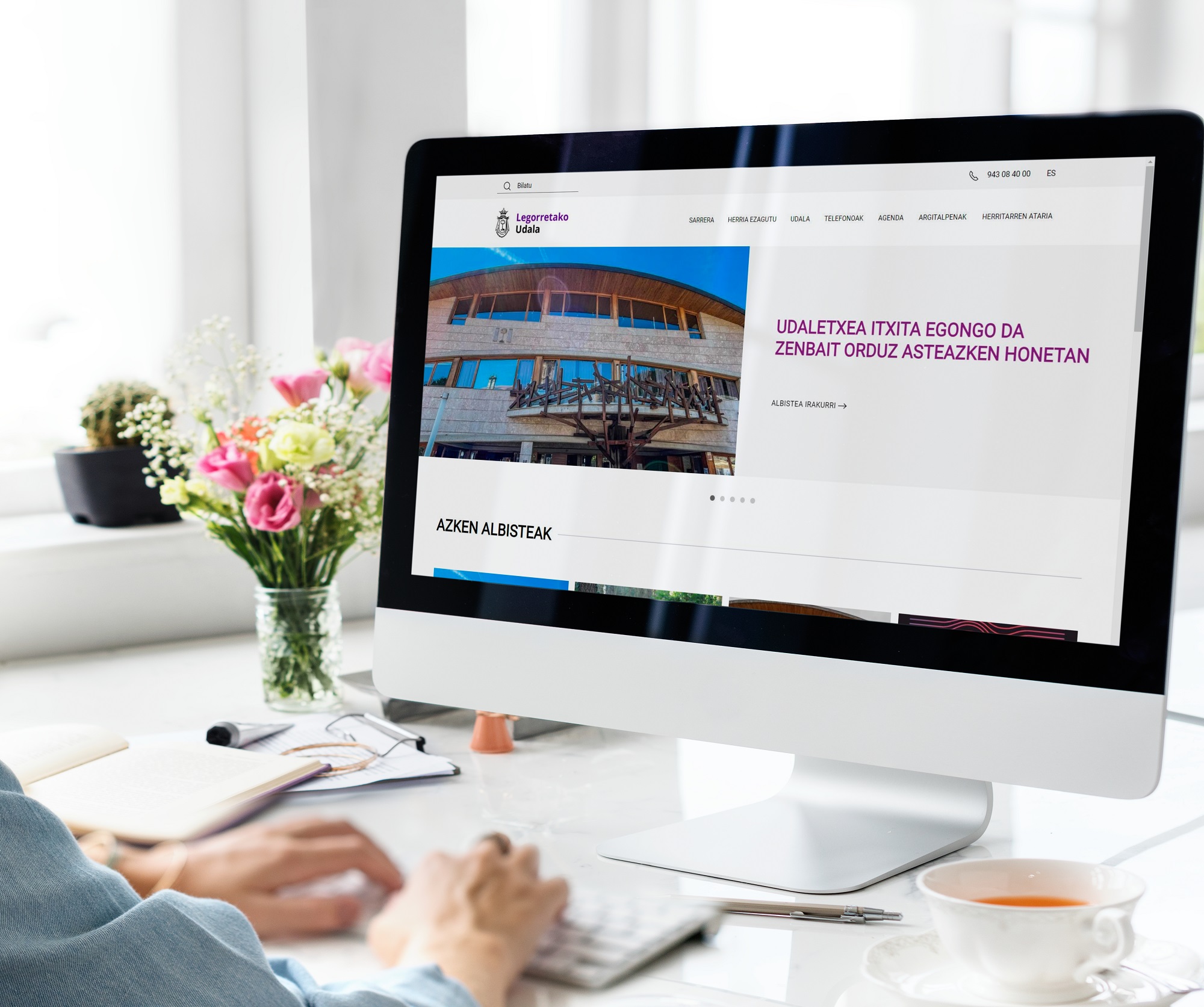 El Ayuntamiento de Legorreta estrena nueva web más accesible e intuitiva