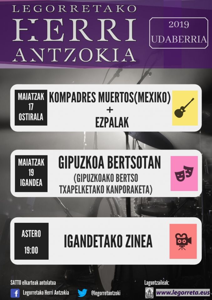 Udaberriko Herri Antzokiko egitaraua prest da