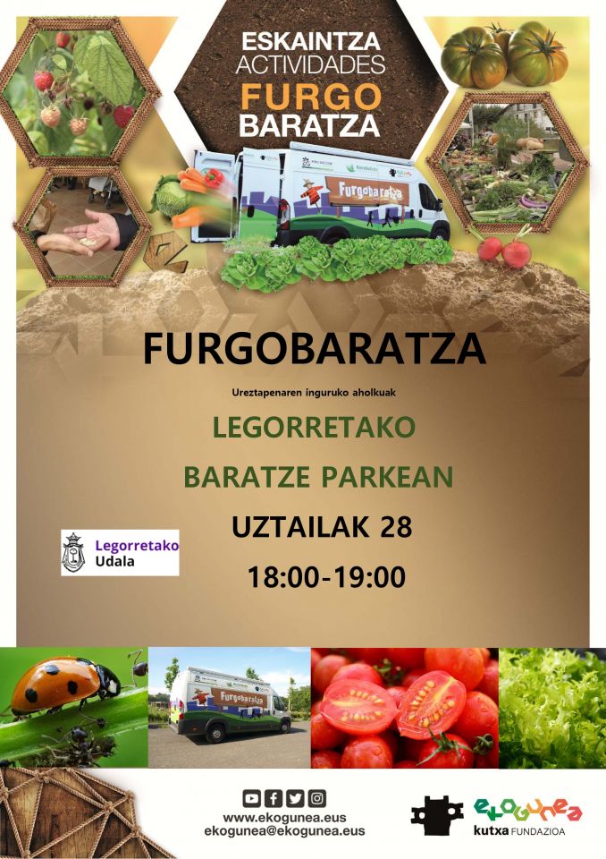 Visita de la furgobaratza, mañana