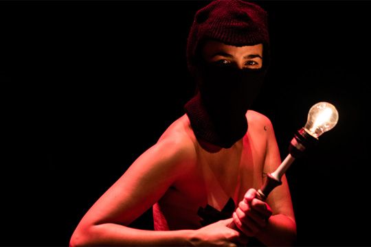 Representación de la obra de teatro "Panpina", el 13 de septiembre