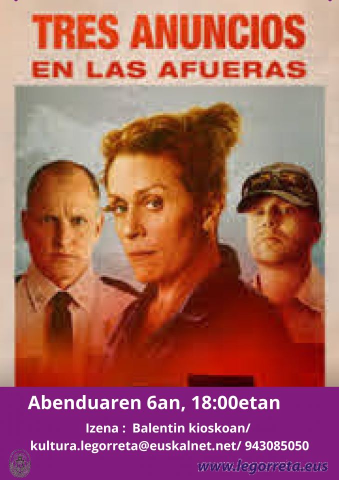 La película del domingo: "Tres anuncios en las afueras"