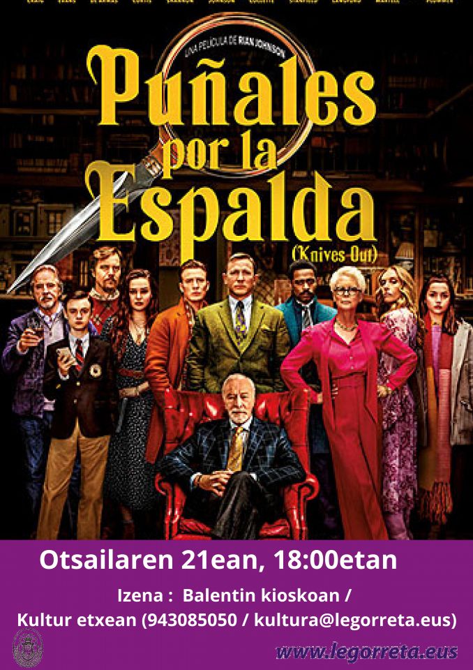 Película del domingo: 'Puñales por la espalda'
