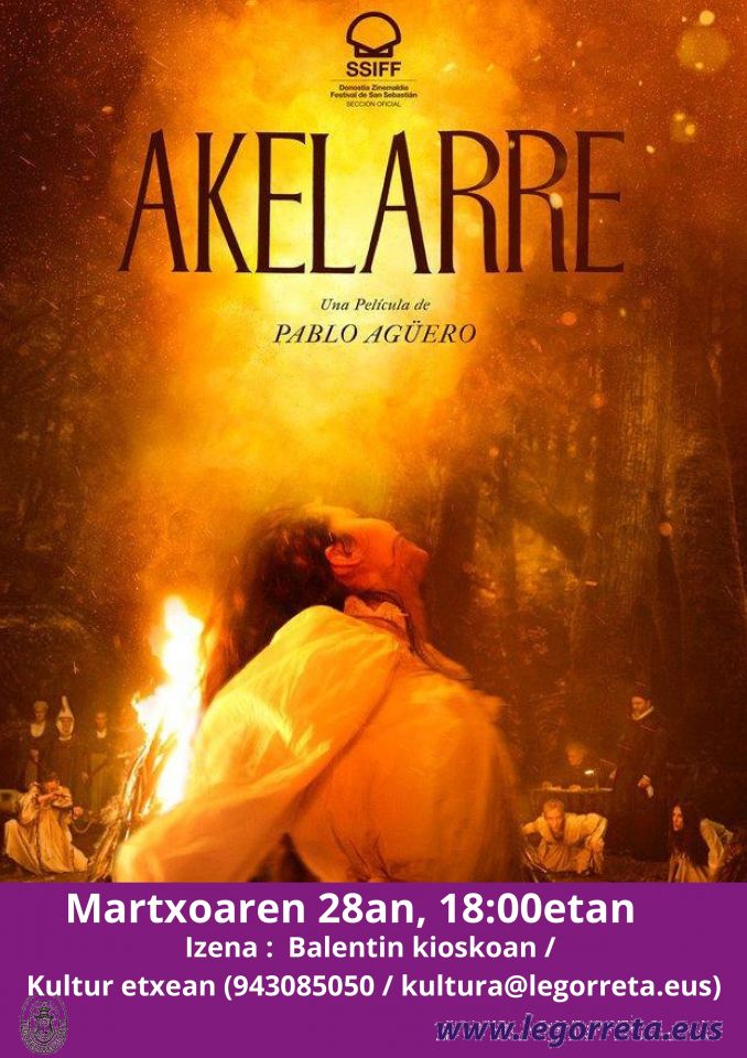 Igandeko filma: 'Akelarre'