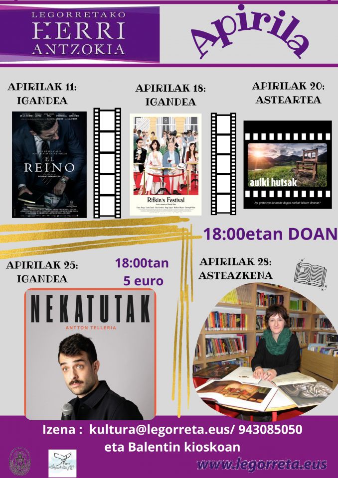 Abril, lleno de actividades