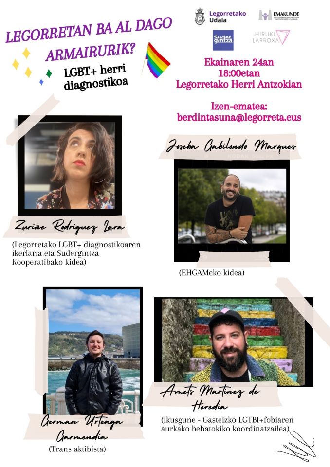 Coloquio en torno al diagnóstico local LGTB+, el jueves