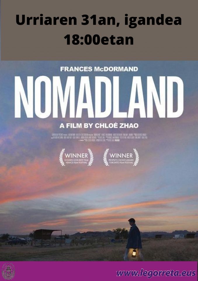 Película del domingo: 'Nomadland'