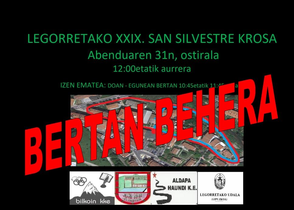 Se suspende el cross de San Silvestre