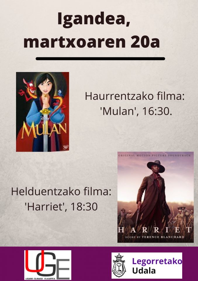 Una película infantil y otra para adultos, el domingo