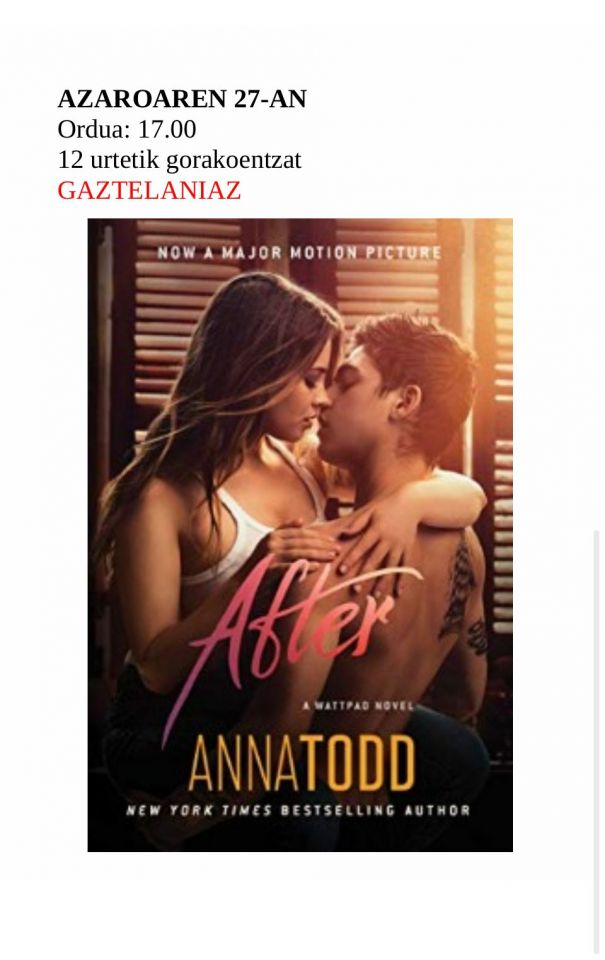 'After', la película del domingo