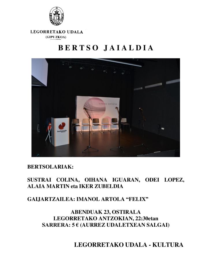 Disponibles las entradas para la actuación de los bersolaris