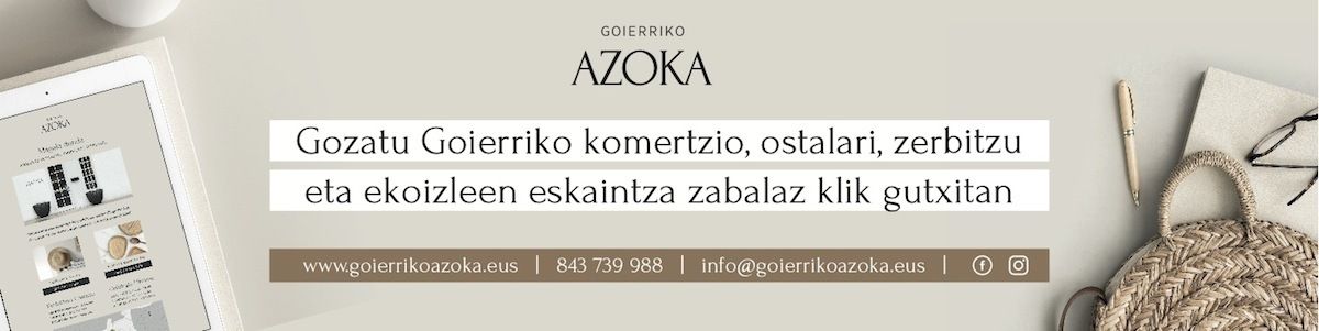 Opina sobre la plataforma Goierriko Azoka