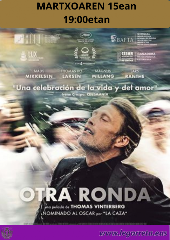 La película del miércoles: 'Otra ronda'