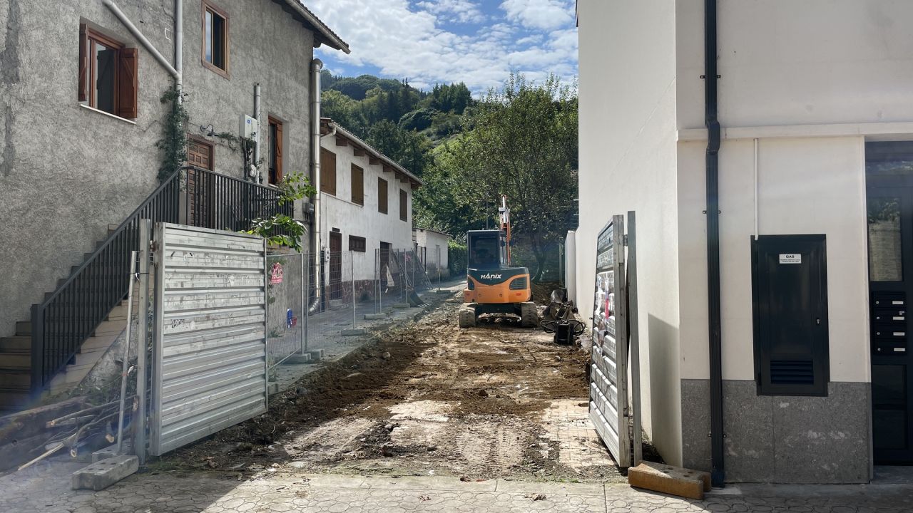 Comienzan los trabajos para aprovechar el solar de Kale Nagusia 6