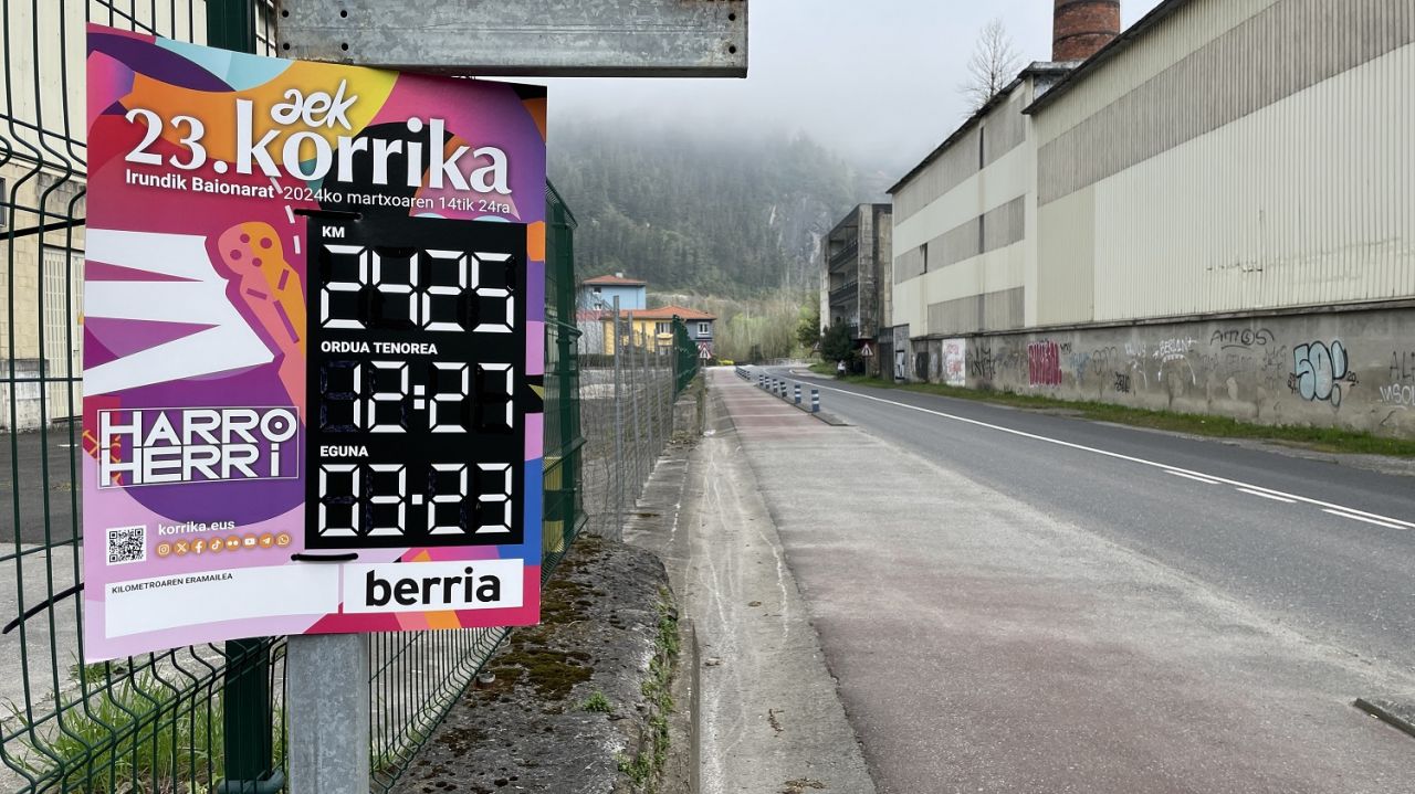 Korrika llegará al mediodía de este sábado