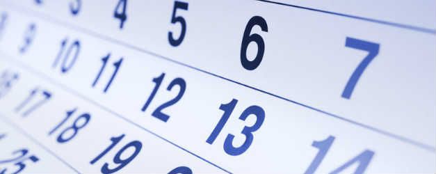 Anuncio de calendario fiscal