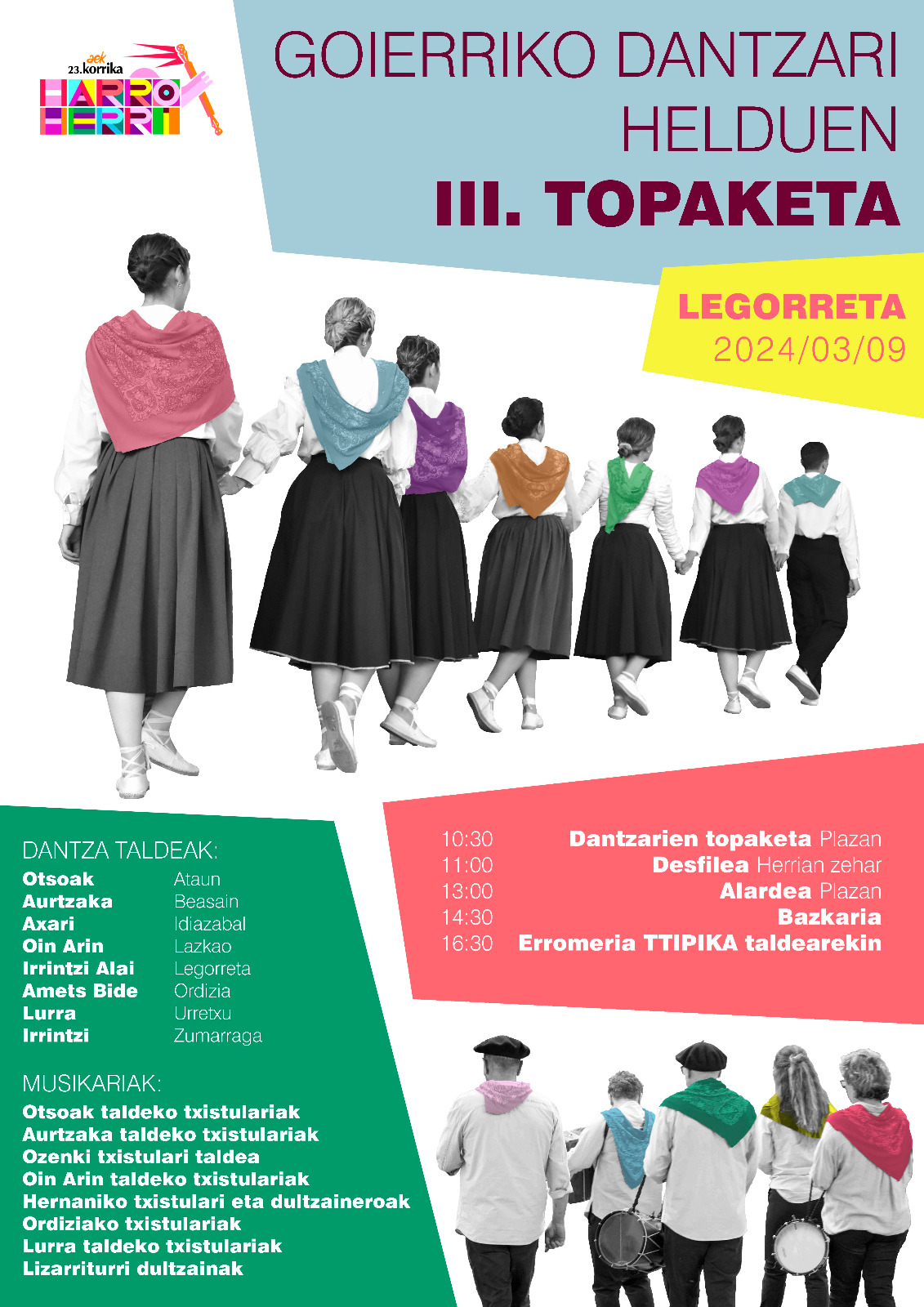 Goierriko Dantzari Helduen Topaketa 2024